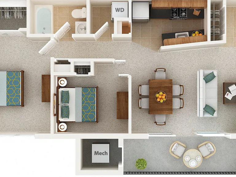 Spa Cove Apartments — Photo 37