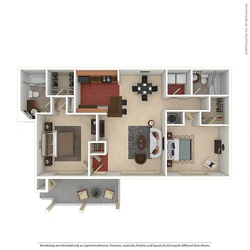 Floor plan B3