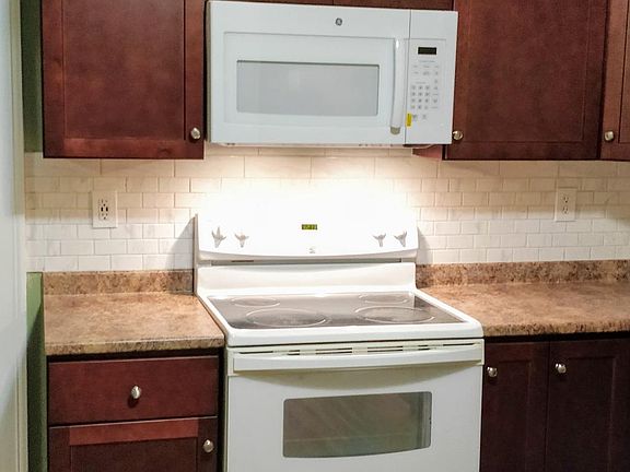 New kitchen cabinets, backsplash and countertop. USB outlet