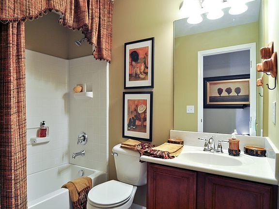 Model Home Pictures. Color Selections Will Vary.