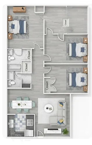 Floor plan The Townhome