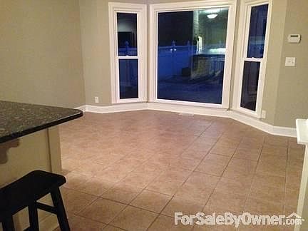 View from Kitchen to Breakfast Room