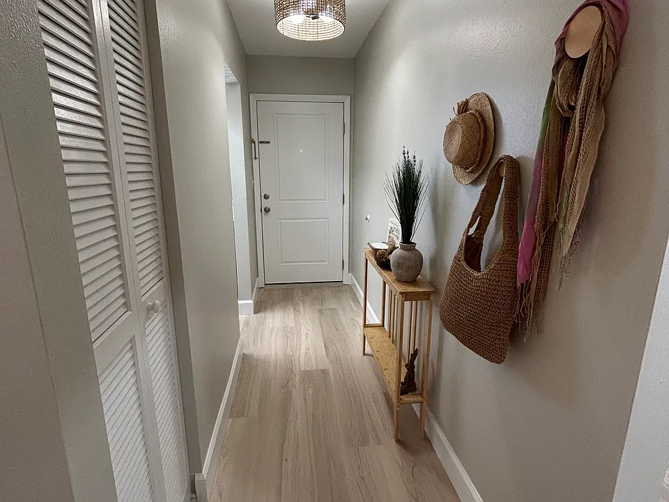 Hall closet ...lots of storage area