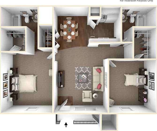 San Antonio Floorplan Diagram