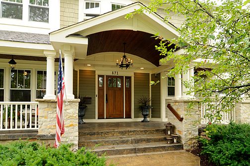 Incredible entrance &  wrap-around porch