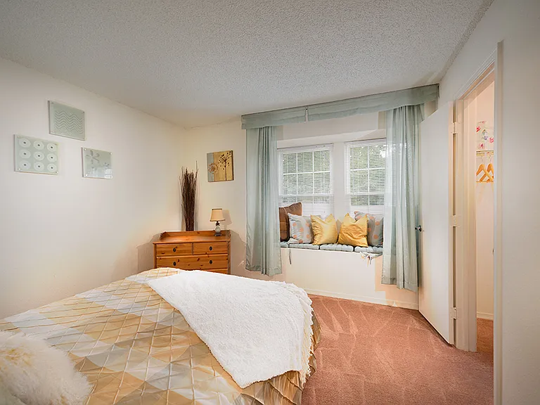 Charming Window Seats in many Phase 1 Apartment Homes are Always a Hit
