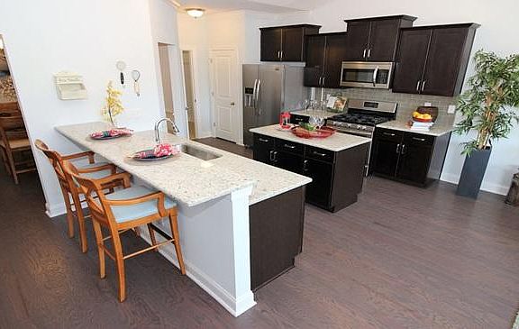 Got to have an island and a bar top.