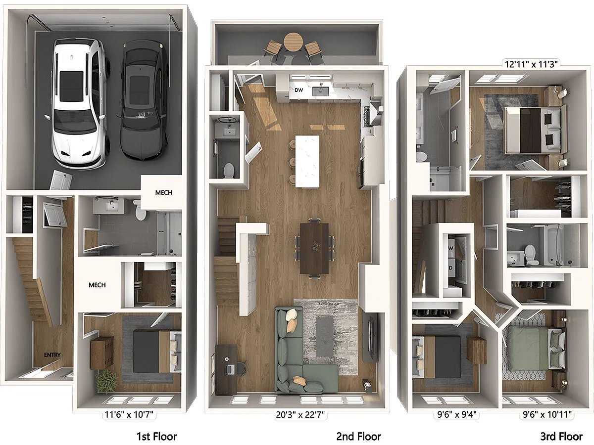 Floor plan D3TS