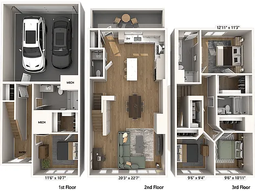 Floor plan D3TS