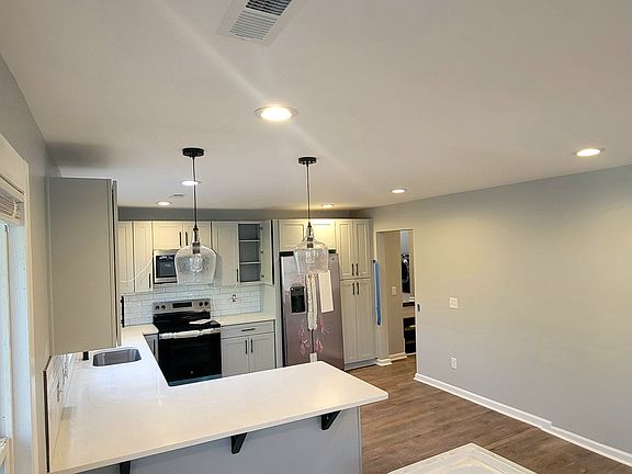 Open concept with lots of light