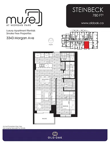 Floor plan 1E Steinbeck