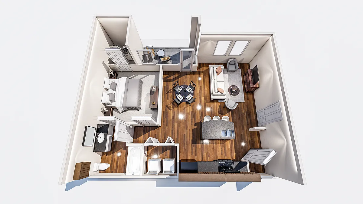 Floor plan Montrose