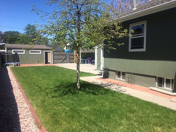 large backyard