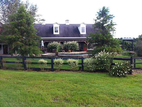 front with pool