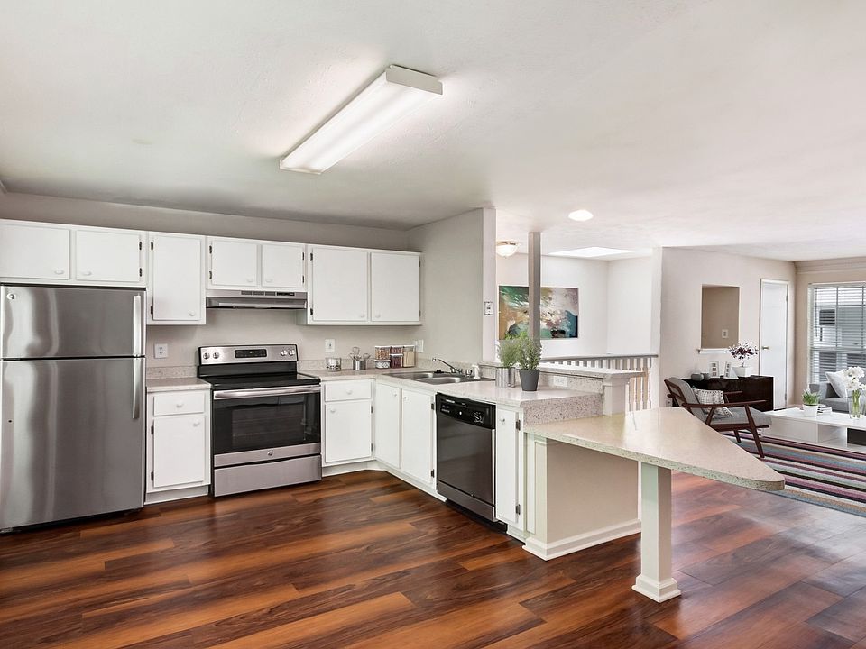 Open concept layouts with large kitchens and living rooms