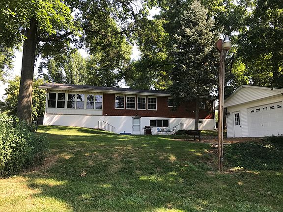 Back from middle of property