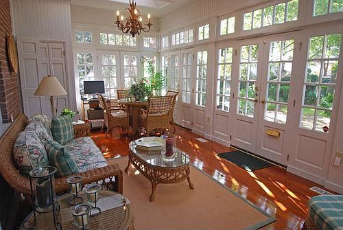 Garden room entrance