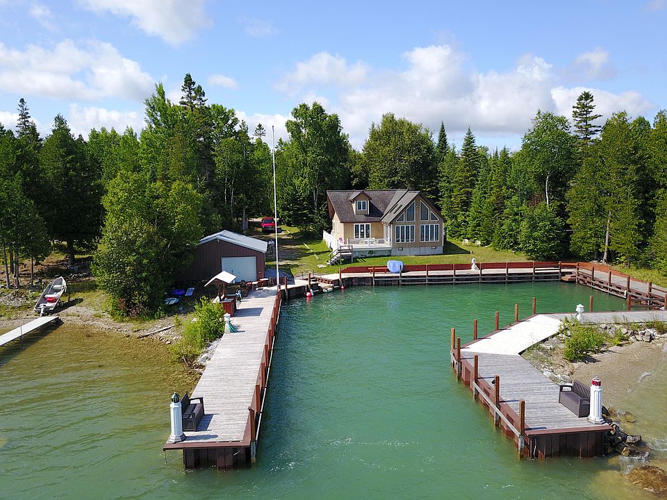 19359 E Steel Rd, De Tour Village, MI 49725 Zillow