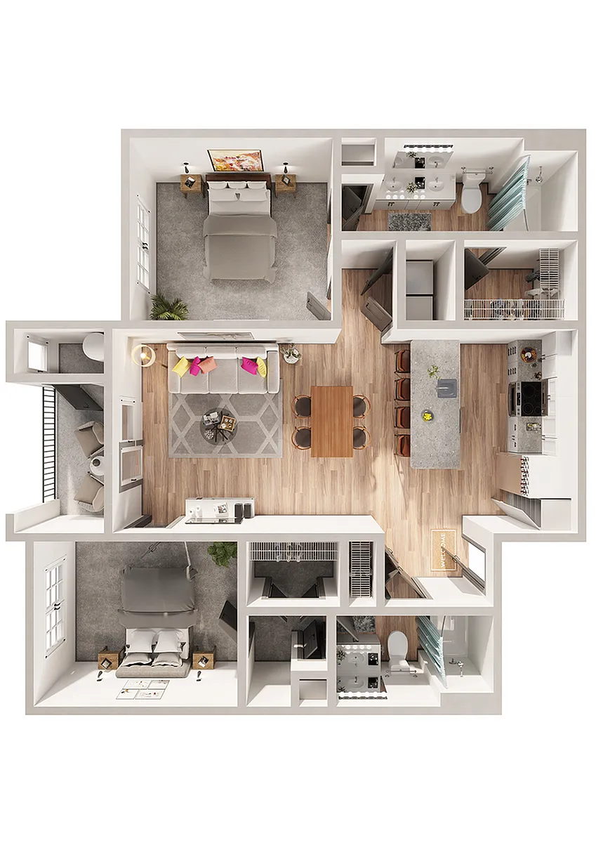 Floor plan B1