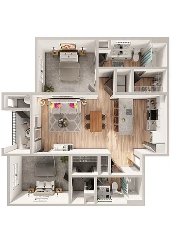 Floor plan B1