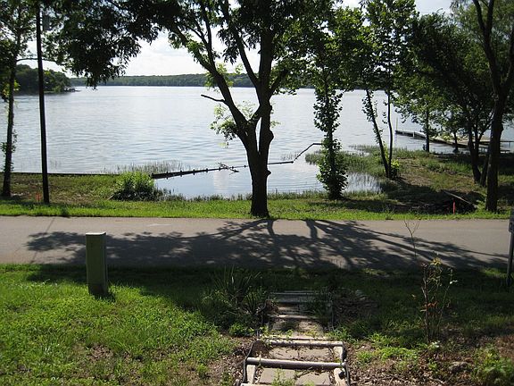 view of lake from house