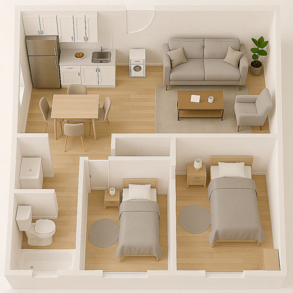 Floor plan The Valencia