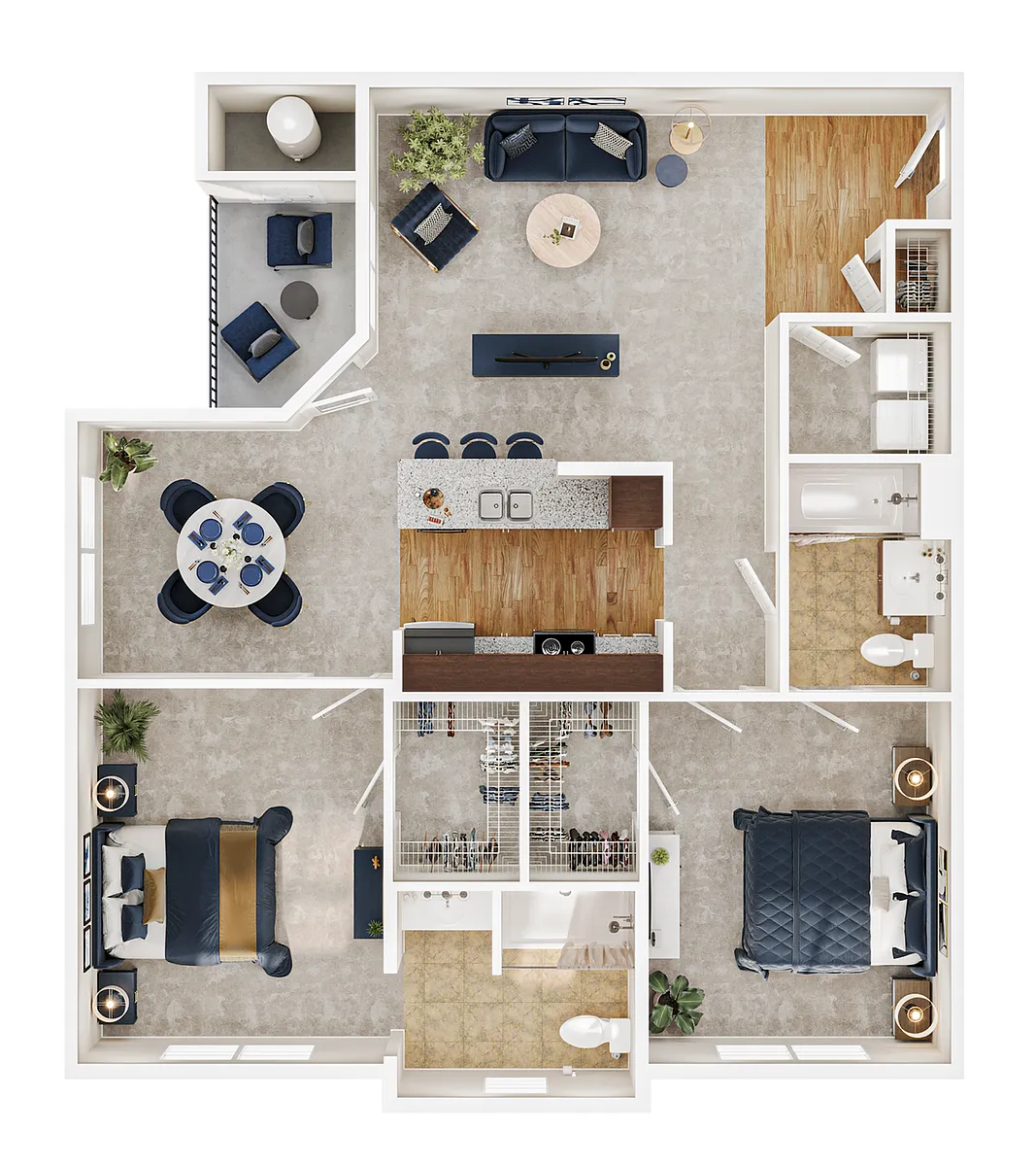 Floor plan Copper