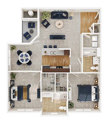 Floor plan Copper