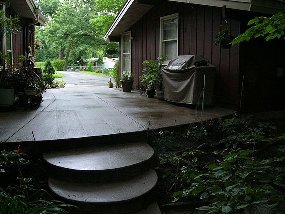 Patio from back (south)