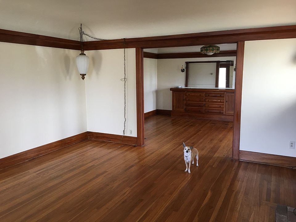 Living room looking into dining room