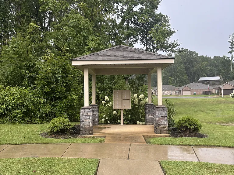 Mail center in cove