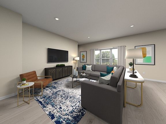 The Kolob floorplan, images from virtual tour.