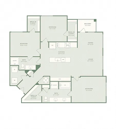 Floor plan C1 Essential Housing