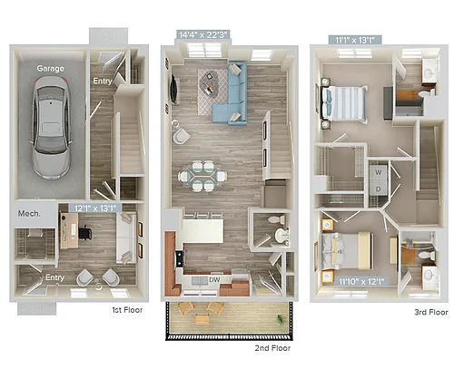 Floor plan B8T-1734
