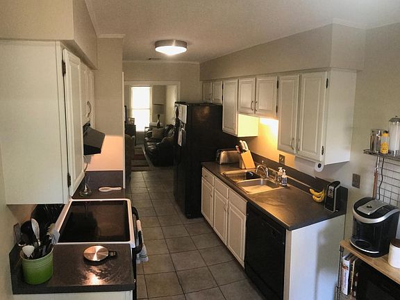 Kitchen looking from the back door