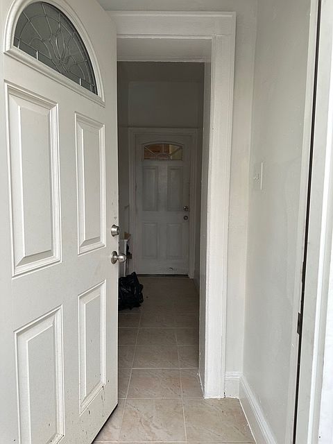 Entrance door in the house