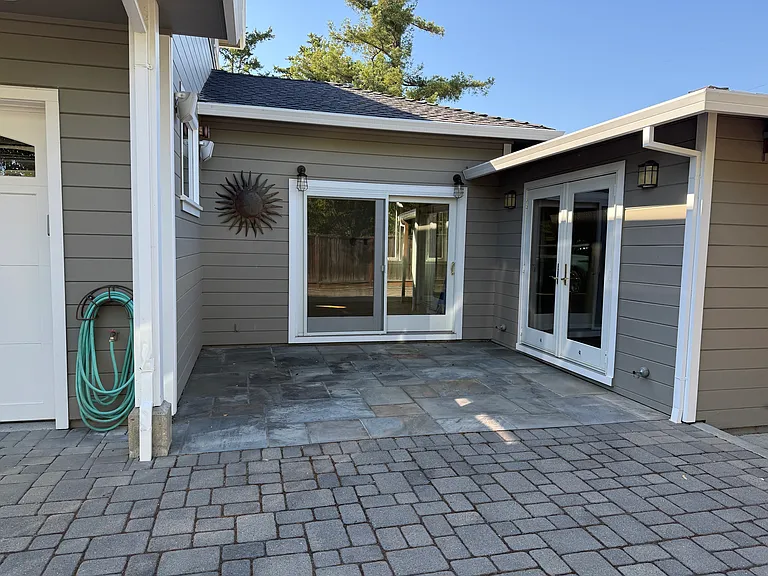 Patio off of Primary Bedroom and Large Bedroom.