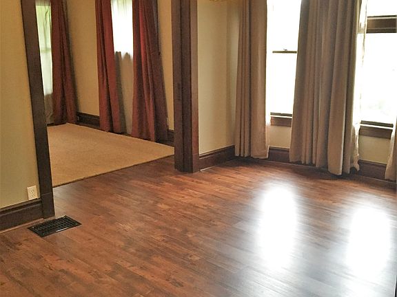 Dining room into the living room