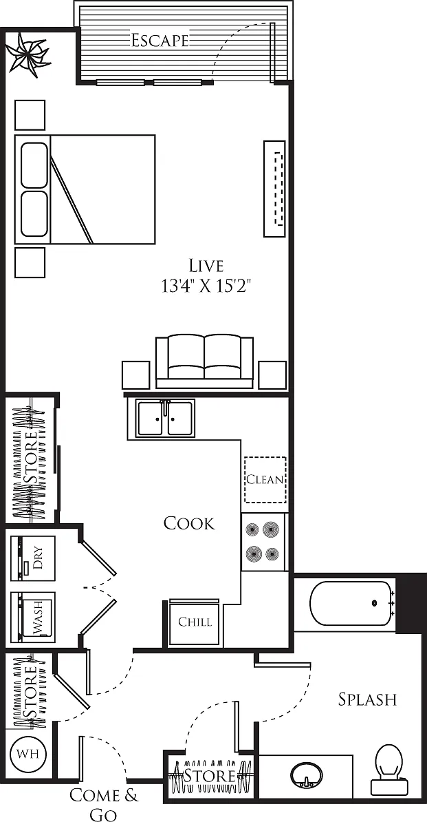 Floor plan S13