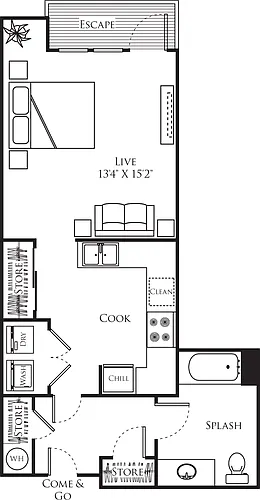 Floor plan S13