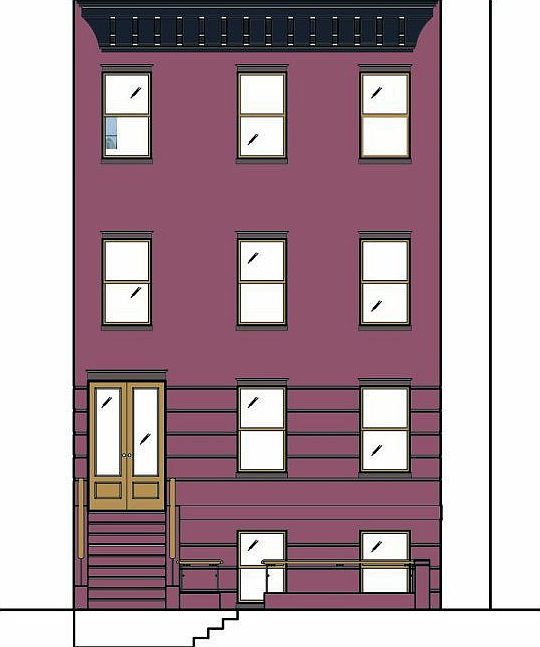 Front Facade Rendering