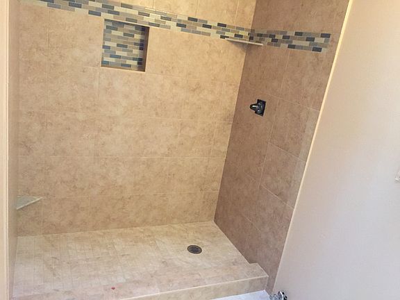Master shower 