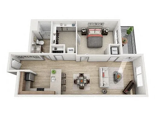 Floor plan The Porter