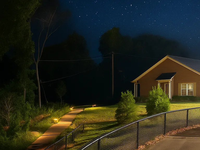 Highland Knolls at night!