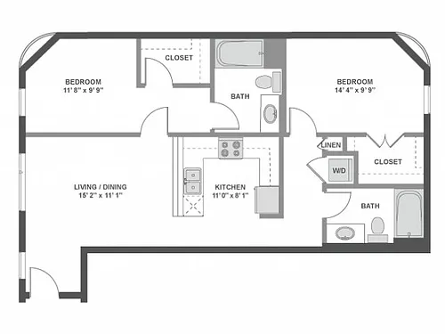 Floor plan C3b