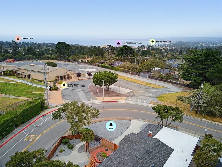 Drone view showing iconic destinations within a 10-minute drive (Pic 3)