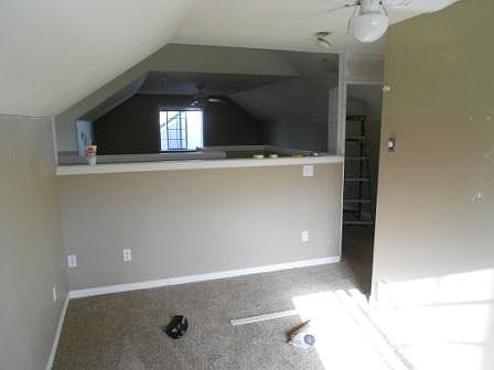 Second part of upstairs is another space, plus bathroom