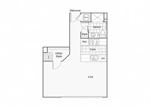 Floor plan Dior