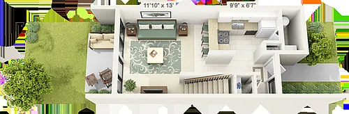 Floor plan Magnolia