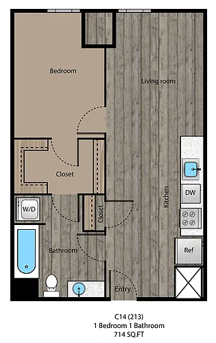 Floor plan Hawthorne